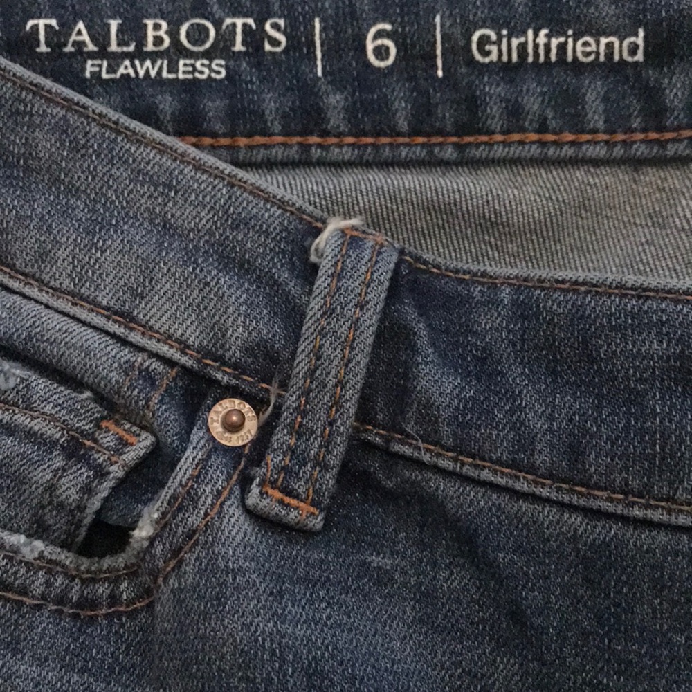 Talbots Girlfriend size 6 jeans